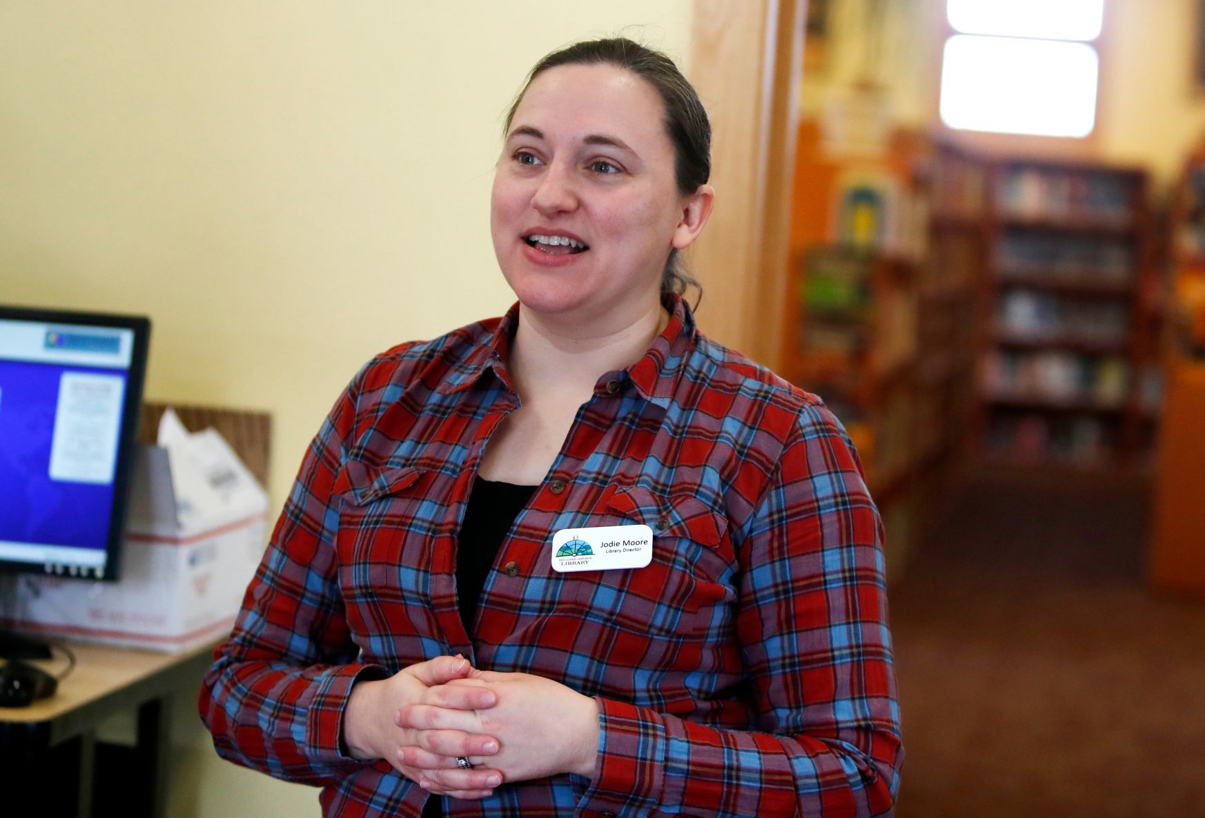 Red Lodge Carnegie Library director Jodie Moore